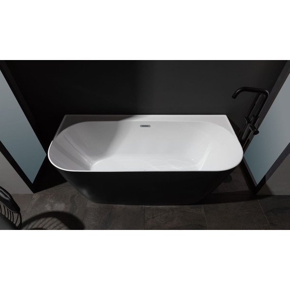 Акриловая ванна Allen Brau Priority 170x78 2.31003.20/AM (панель антрацит) фото 6