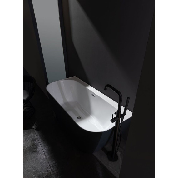 Акриловая ванна Allen Brau Priority 170x78 2.31003.20/AM (панель антрацит) фото 2