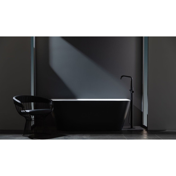 Акриловая ванна Allen Brau Priority 170x78 2.31003.20/AM (панель антрацит) фото 5