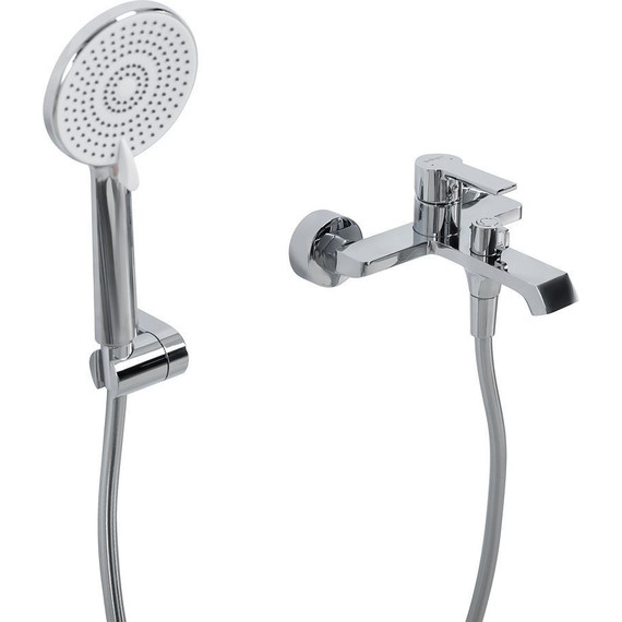 Смеситель для ванны BelBagno AURORA-VASM-CRM - 2 Смеситель для ванны BelBagno AURORA-VASM-CRM фото 2