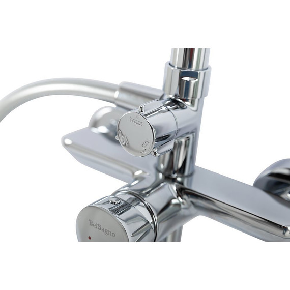 Душевая стойка BelBagno AURORA-VSCM-CRM - 5 Душевая стойка BelBagno AURORA-VSCM-CRM фото 5