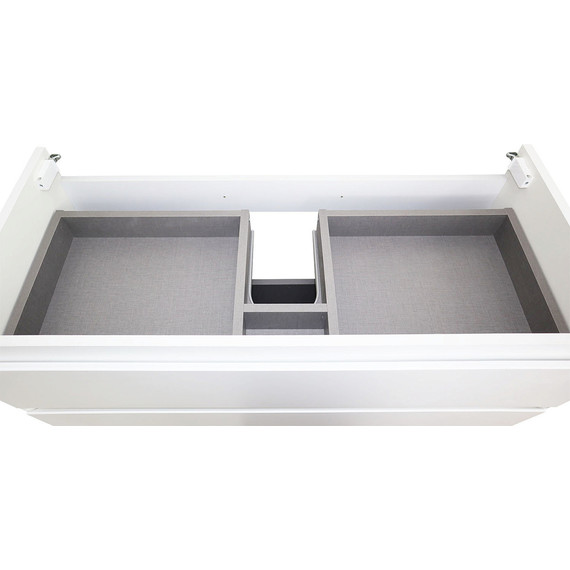 Тумба подвесная с раковиной Azario Velluto 100 см CS00088604, белый матотвый - 8 Тумба подвесная с раковиной Azario Velluto 100 см CS00088604, белый матотвый фото 8