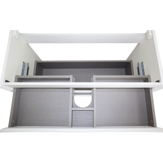 Тумба подвесная с раковиной Azario Velluto 100 см CS00088604, белый матотвый - 9 Тумба подвесная с раковиной Azario Velluto 100 см CS00088604, белый матотвый фото 9