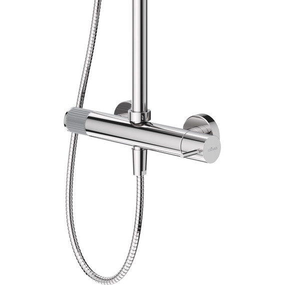 Душевая стойка Cezares LEAF-CDA-25-L-01, Цвет производителя: хром - 4 Душевая стойка Cezares LEAF-CDA-25-L-01, Цвет производителя: хром фото 4