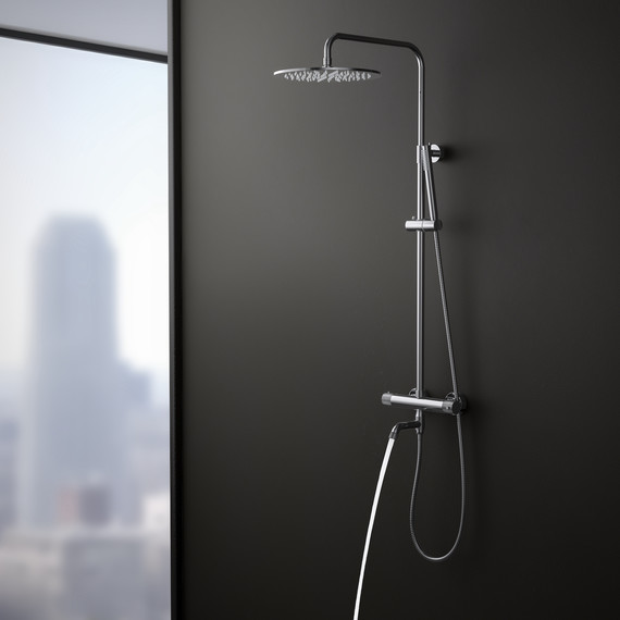 Душевая стойка для ванны с термостатом Timo Saona SX-2380/00 - 5 Душевая стойка для ванны с термостатом Timo Saona SX-2380/00 фото 5