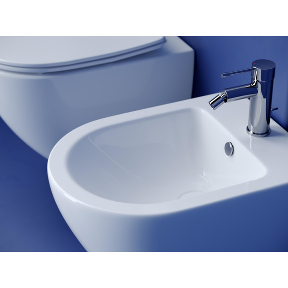 Унитаз подвесной безободковый ceramicanova Metropol CN4002T с тонкой крышкой микролифт фото 12