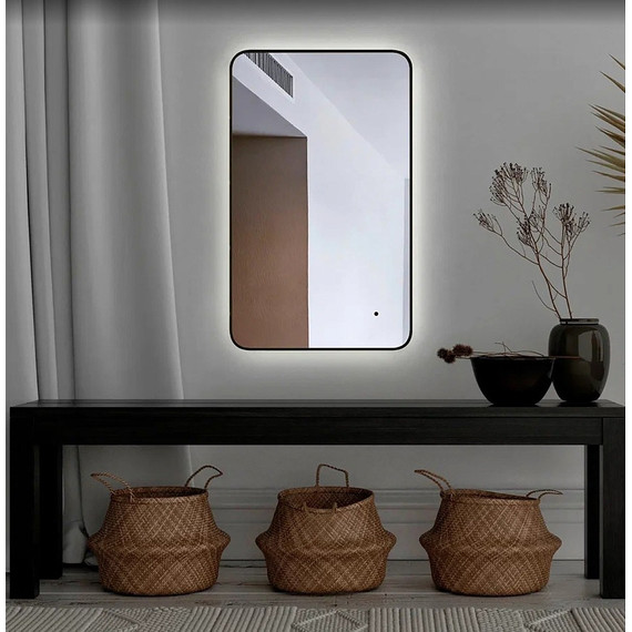 Зеркало Azario Incanto 60 см LED-00002538 (УЦЕНКА ВИТРИННЫЙ ОБРАЗЕЦ) фото 2