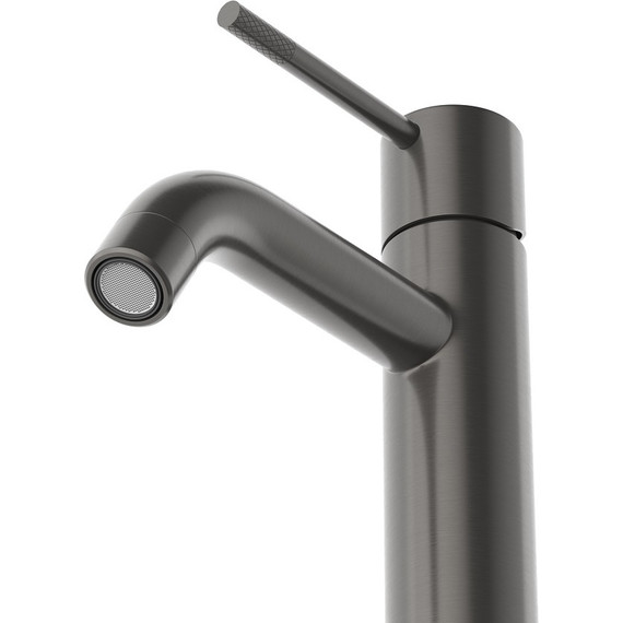 Смеситель для раковины Cezares RELAX-LS1-GM, оружейная сталь, Цвет производителя: оружейная сталь фото 3