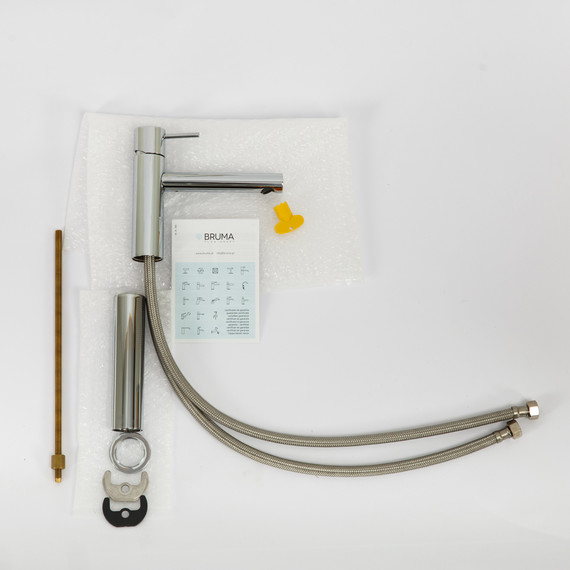 Смеситель для раковины высокий Cezares LEAF-LC1-L-01-W0 - 2 Смеситель для раковины высокий Cezares LEAF-LC1-L-01-W0 фото 2