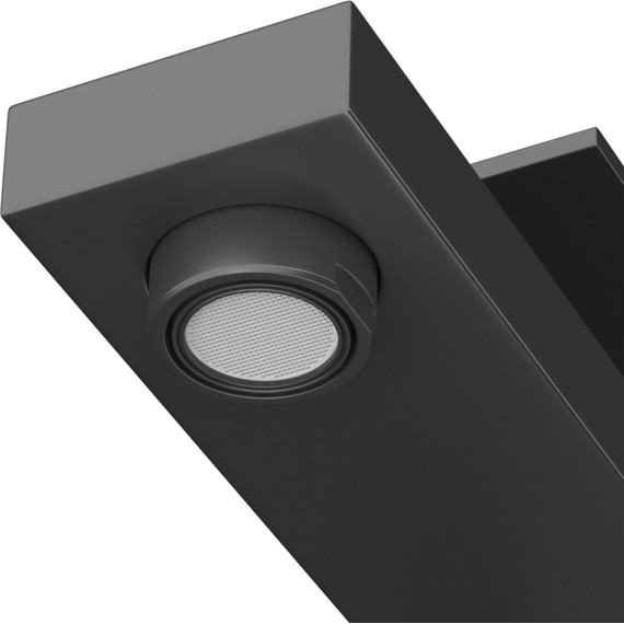 Смеситель для раковины Cezares SLIDER-LS-NOP, чёрный матовый, Цвет производителя: чёрный матовый фото 4