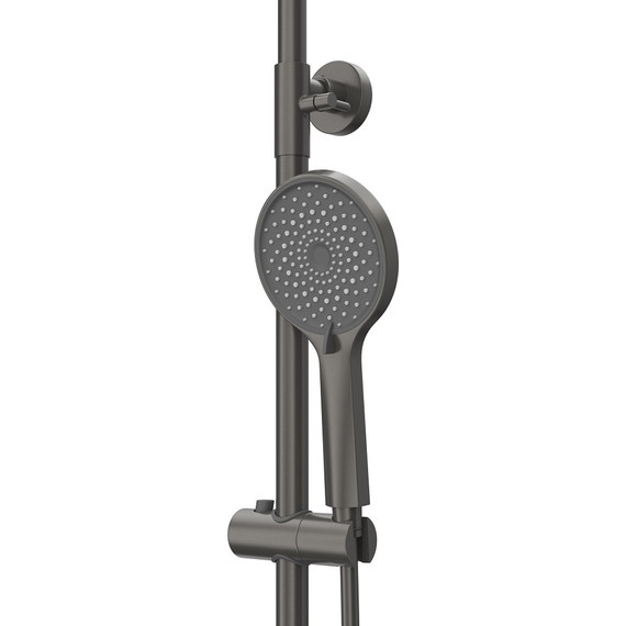 Душевая стойка Cezares RELAX-CD-GM, оружейная сталь, Цвет производителя: оружейная сталь фото 4