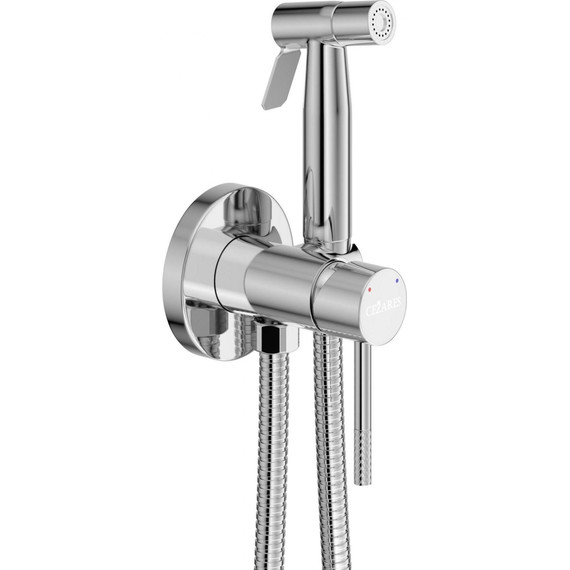 Набор для гигиенического душа Cezares RELAX-DIF-01 (со скрытой частью), Цвет производителя: хром - 2 Набор для гигиенического душа Cezares RELAX-DIF-01 (со скрытой частью), Цвет производителя: хром фото 2