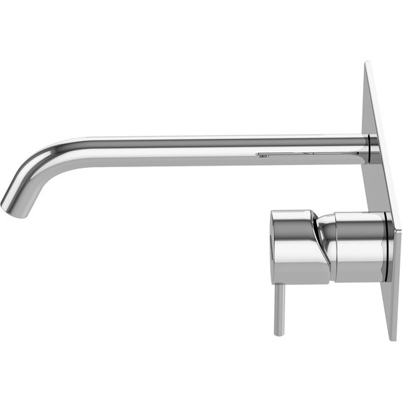 Смеситель для раковины настенный Cezares LEAF-BLI1-L-01-W0 (со скрытой частью) фото 6