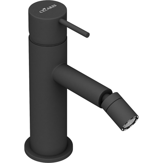 Смеситель для биде Cezares LEAF-BSM-L-NOP, чёрный матовый фото 2