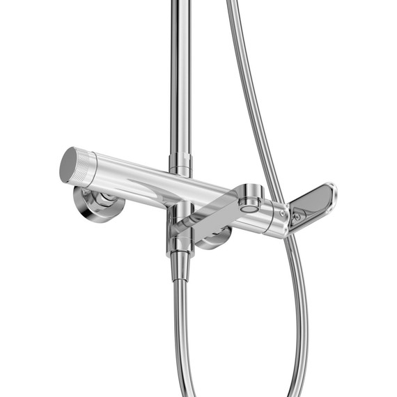 Душевая стойка Cezares STYLUS-CVD-01, Цвет производителя: хром фото 4