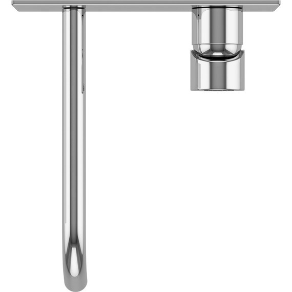 Смеситель для раковины настенный Cezares LEAF-BLI1-L-01-W0 (со скрытой частью) фото 4