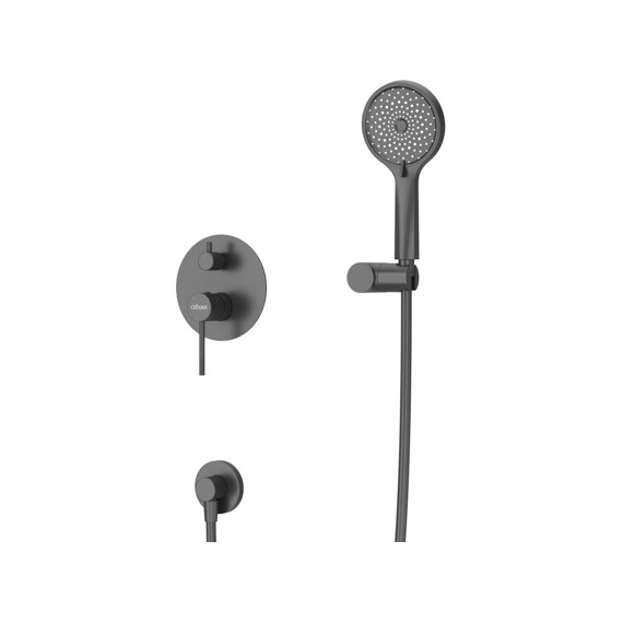 Душевая система для душа Cezares RELAX-DSET-NOP, чёрный матовый, Цвет производителя: чёрный матовый - 3 Душевая система для душа Cezares RELAX-DSET-NOP, чёрный матовый, Цвет производителя: чёрный матовый фото 3