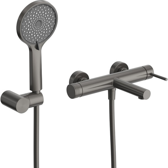 Смеситель для ванны Cezares RELAX-VD-GM, оружейная сталь, Цвет производителя: оружейная сталь - 2 Смеситель для ванны Cezares RELAX-VD-GM, оружейная сталь, Цвет производителя: оружейная сталь фото 2