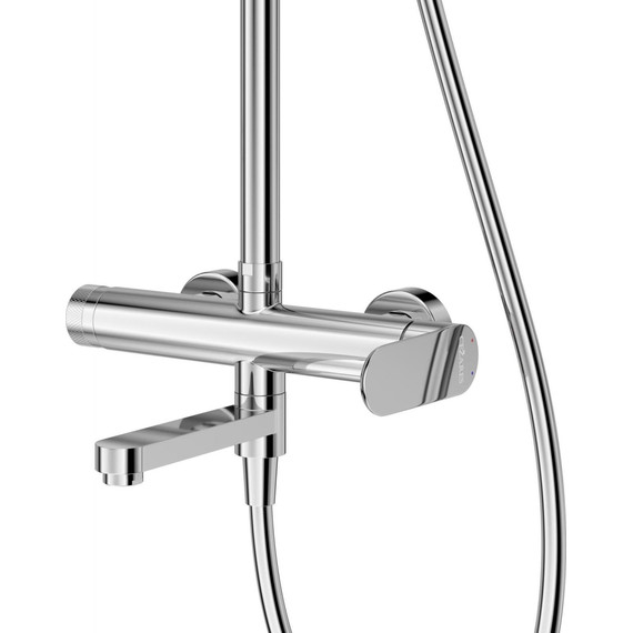 Душевая стойка Cezares STYLUS-CVD-01, Цвет производителя: хром фото 3