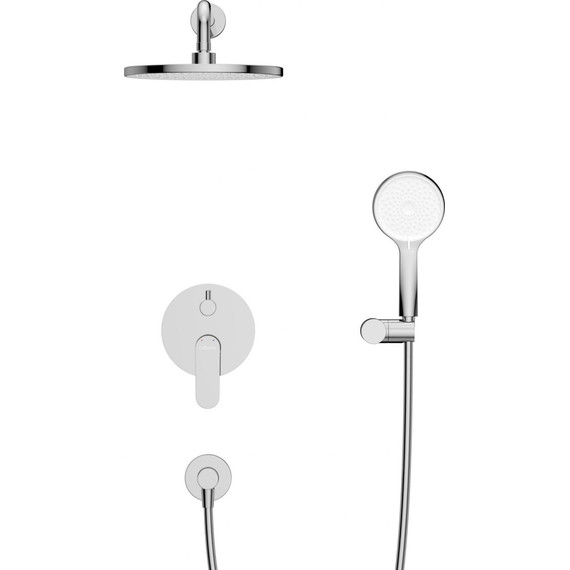 Душевая система для душа Cezares STYLUS-DSET-01, Цвет производителя: хром - 3 Душевая система для душа Cezares STYLUS-DSET-01, Цвет производителя: хром фото 3