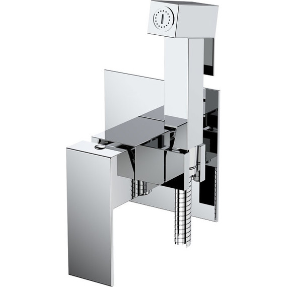 Набор для гигиенического душа Cezares SLIDER-DIF-01 (со скрытой частью), Цвет производителя: хром - 3 Набор для гигиенического душа Cezares SLIDER-DIF-01 (со скрытой частью), Цвет производителя: хром фото 3