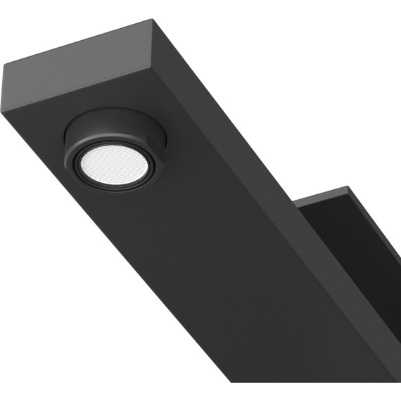 Смеситель для раковины высокий Cezares SLIDER-LC-NOP-W0, чёрный матовый, Цвет производителя: чёрный матовый фото 4