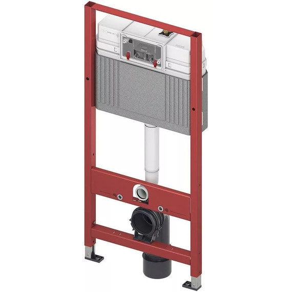 Инсталляция с подвесным унитазом комплект: TECEbase 2.0 9400413 с подвесным безободковым унитазом Azario Grado AZ-0046-N сиденье микролифт, крепление, кнопка смыва белая фото 3