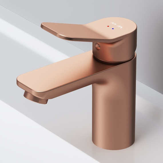 Смеситель для раковины AM.PM X.Joy F85A02144, розовое золото, Цвет производителя: розовое золото фото 2