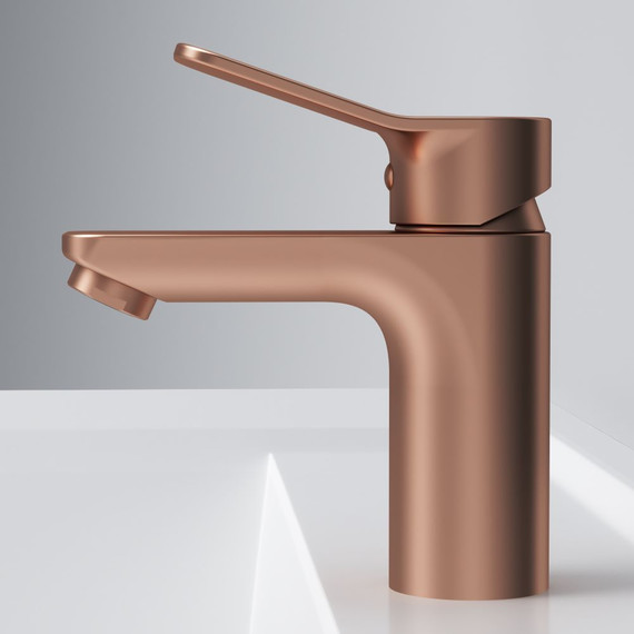 Смеситель для раковины AM.PM X.Joy F85A02144, розовое золото, Цвет производителя: розовое золото фото 7