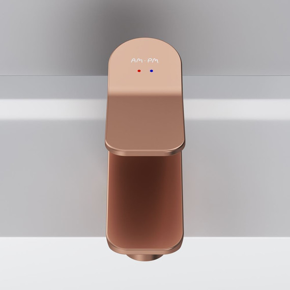 Смеситель для раковины AM.PM X.Joy F85A02144, розовое золото, Цвет производителя: розовое золото фото 8