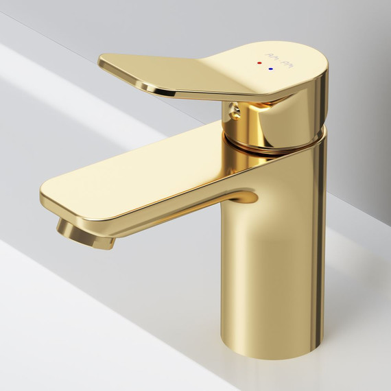 Смеситель для раковины AM.PM X.Joy F85A02199, золото, Цвет производителя: золото - 5 Смеситель для раковины AM.PM X.Joy F85A02199, золото, Цвет производителя: золото фото 5