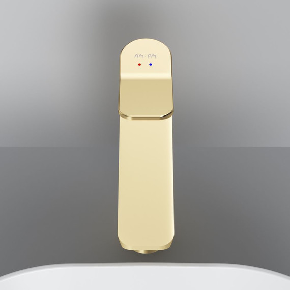 Смеситель для раковины высокий AM.PM X.Joy F85A92099, золото, Цвет производителя: золото - 7 Смеситель для раковины высокий AM.PM X.Joy F85A92099, золото, Цвет производителя: золото фото 7