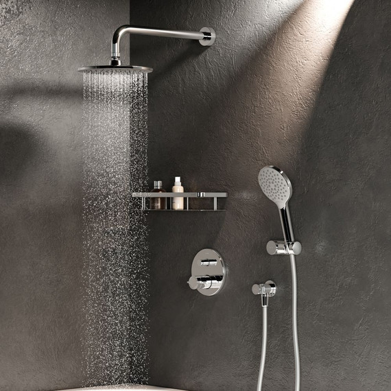 Душевая система для душа с термостатом Am.Pm X-Joy FT85A1RH10 фото 3