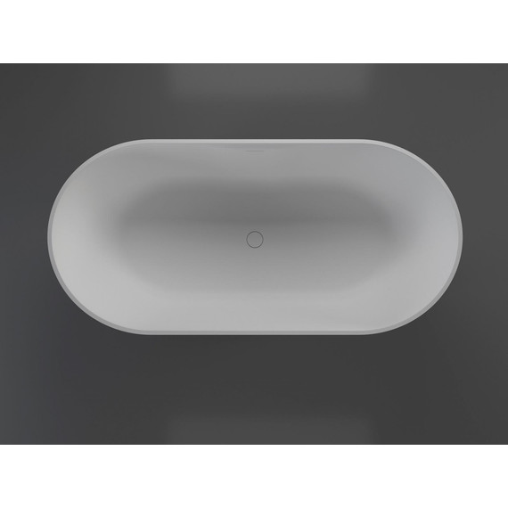 Ванна отдельностоящая Solid Surface Vincea 170x80 см VBT-4S04MW, белый матовый фото 7