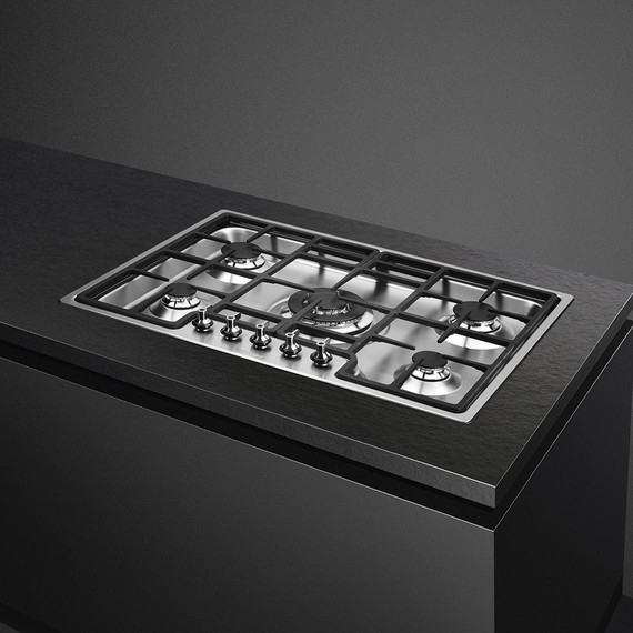 Газовая варочная поверхность Smeg Classica PGF75-4 - 5 Газовая варочная поверхность Smeg Classica PGF75-4 фото 5