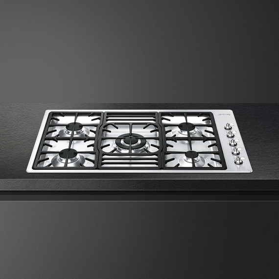 Газовая варочная поверхность Smeg Classica PGF95-4 - 5 Газовая варочная поверхность Smeg Classica PGF95-4 фото 5