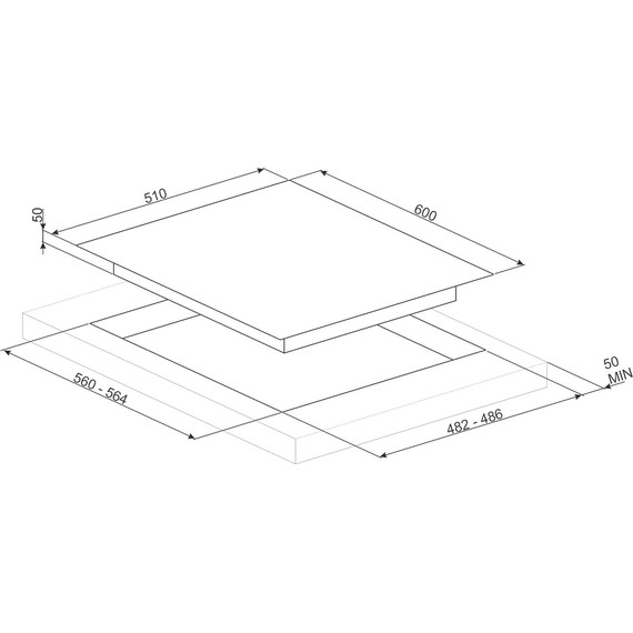 Газовая варочная поверхность Smeg Dolce Stil Novo PVL664CN фото 9