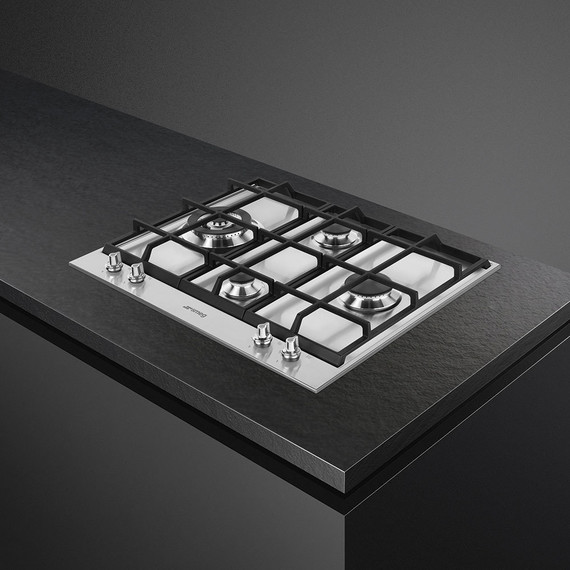 Газовая варочная поверхность Smeg Linea PX164L - 5 Газовая варочная поверхность Smeg Linea PX164L фото 5