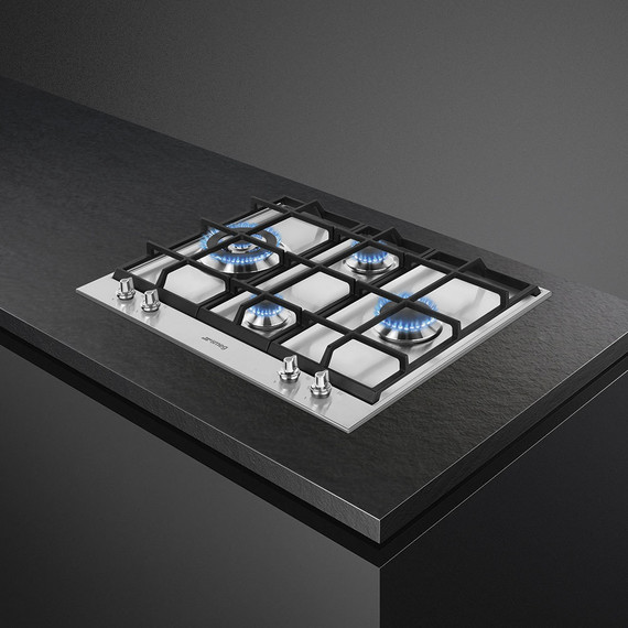 Газовая варочная поверхность Smeg Linea PX164L - 6 Газовая варочная поверхность Smeg Linea PX164L фото 6