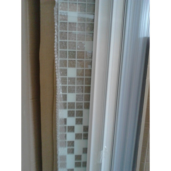 Шторка для ванны Triton Мозайка 150, белый/узор фото 4