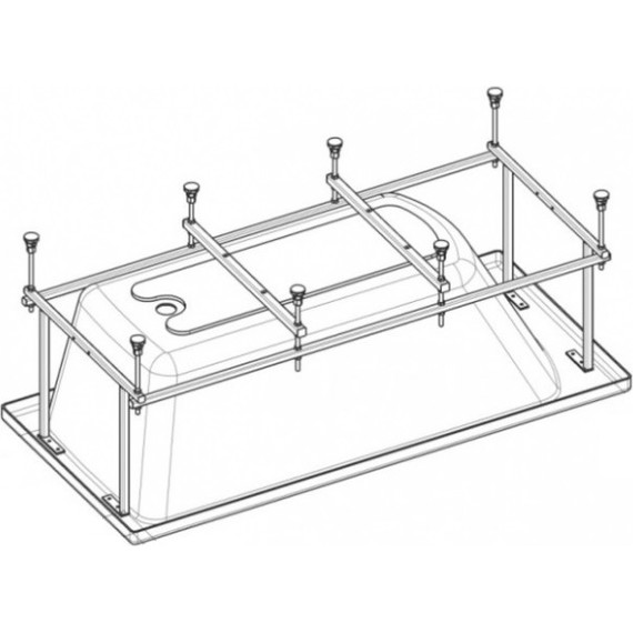 Монтажный комплект для ванны Roca Sureste 150x70 ZRU9302779 фото 2