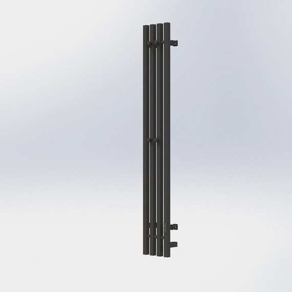 Полотенцесушитель электрический Тругор Пэк сп Вектор кв 4 П4 150х1200 мм (возможность скрытого подключения) 00-00045211, чёрный - 2 Полотенцесушитель электрический Тругор Пэк сп Вектор кв 4 П4 150х1200 мм (возможность скрытого подключения) 00-00045211, чёрный фото 2