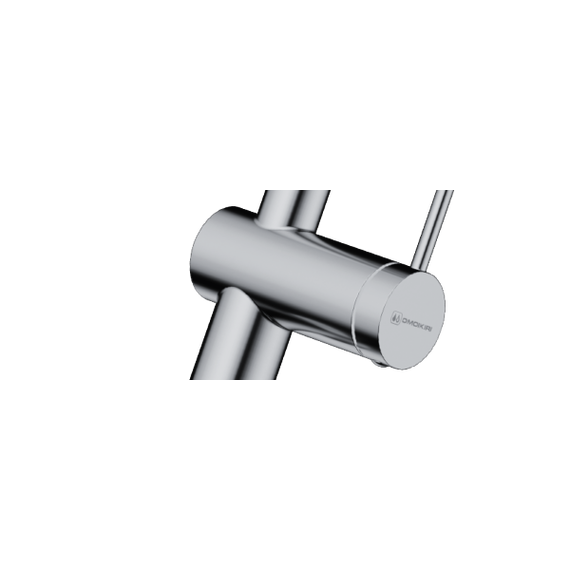 Смеситель для кухни Omoikiri Kanto-2 Plus-SB C-WH 4994400, хром/белый фото 3