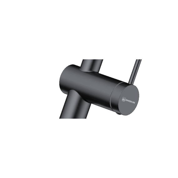 Смеситель для кухни Omoikiri Kanto-2 Plus-SB GM-R 4994460, вороненая сталь/красный фото 3