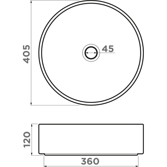 Раковина-чаша Omoikiri Mira-GU 40 см 4972066, зелёный фото 4