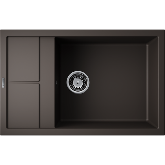 Кухонная мойка Omoikiri Sakaime 78-LB-ES 4997226, espresso, Цвет производителя: espresso - 2 Кухонная мойка Omoikiri Sakaime 78-LB-ES 4997226, espresso, Цвет производителя: espresso фото 2