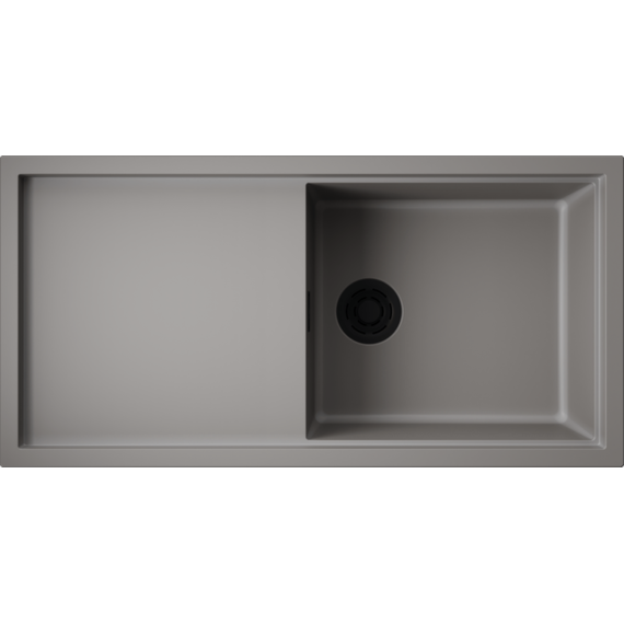 Кухонная мойка Omoikiri Sintesi 100-GR 4997129, leningrad grey, Цвет производителя: Leningrad Grey фото 2