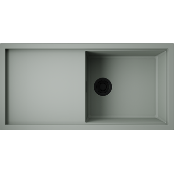 Кухонная мойка Omoikiri Sintesi 100-WG 4997128, wind green, Цвет производителя: wind green - 2 Кухонная мойка Omoikiri Sintesi 100-WG 4997128, wind green, Цвет производителя: wind green фото 2