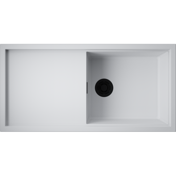 Кухонная мойка Omoikiri Sintesi 100-WH 4997126, белый, Цвет производителя: белый фото 2