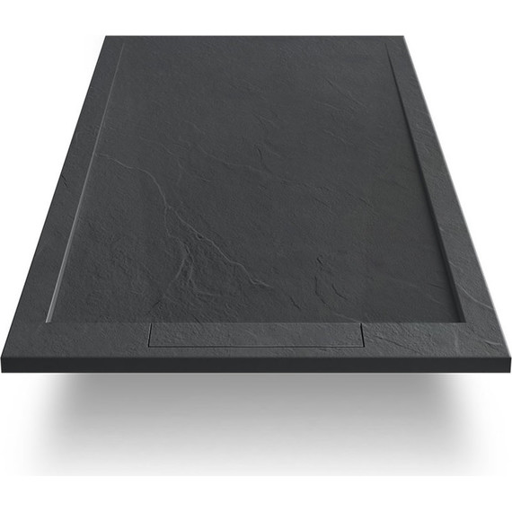 Поддон каменный Vincea 140х90 см VST-4SRL9014A, антрацит фото 2